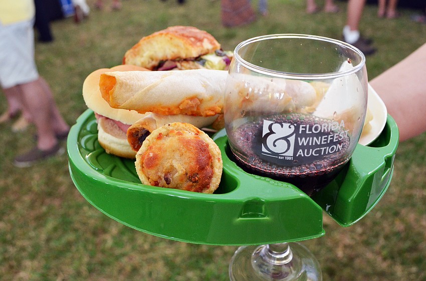 More than 70 wineries provided tastings to pair with a lunch catered by Sysco Foods at the Florida Winefest and Auction Bayfront Showcase Lunch on Friday, March 18.