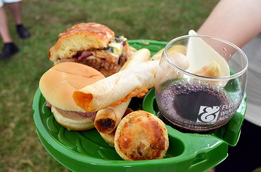 More than 70 wineries provided tastings to pair with a lunch catered by Sysco Foods at the Florida Winefest and Auction Bayfront Showcase Lunch on Friday, March 18.