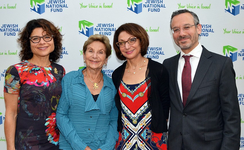 Leslie Shuman Kramer, Honoree Marilyn Shuman, Catherine Miller and Jim Shuman