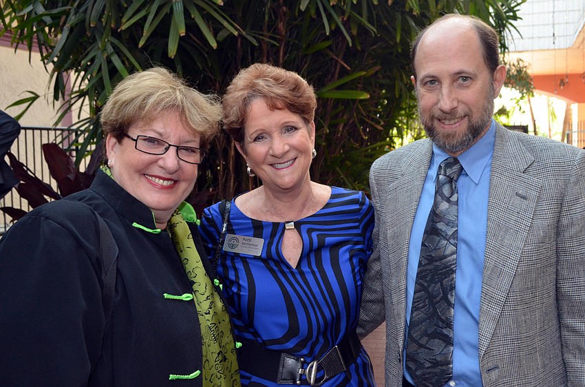 Bette Zaret with Patti and David Wertheimer