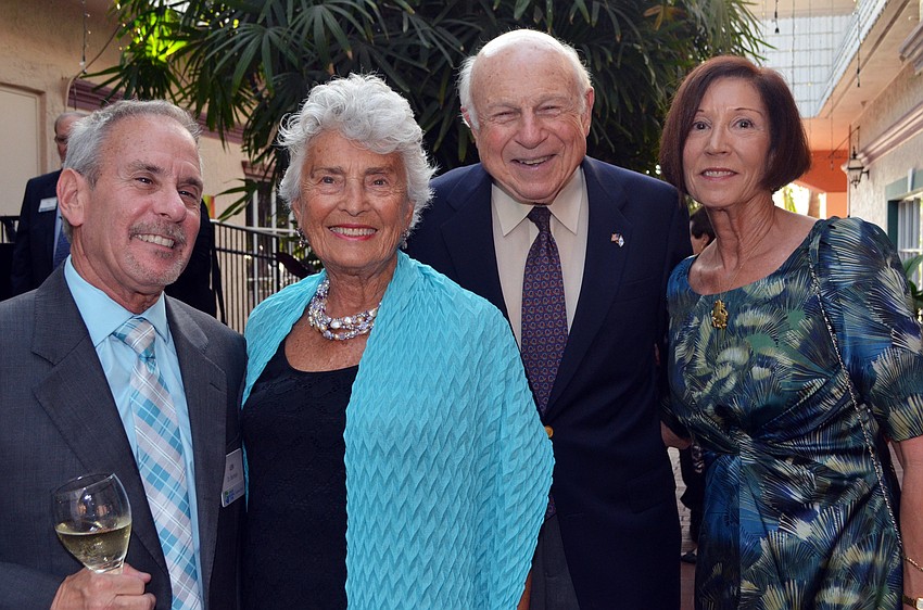 Len Berman, Ruth and Alan Ades and Bryna Tevlowitz