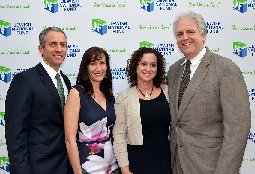 Co-Chairs Ben and Stacy Hanan with Co-Chair Simone Kengo and her husband Robert