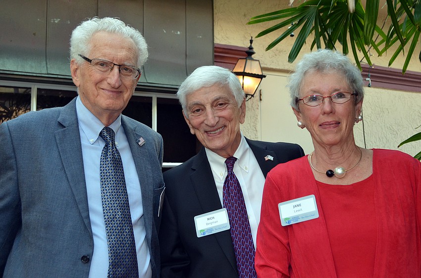 Bob Lewit, Rich Bergman and Jane Lewit