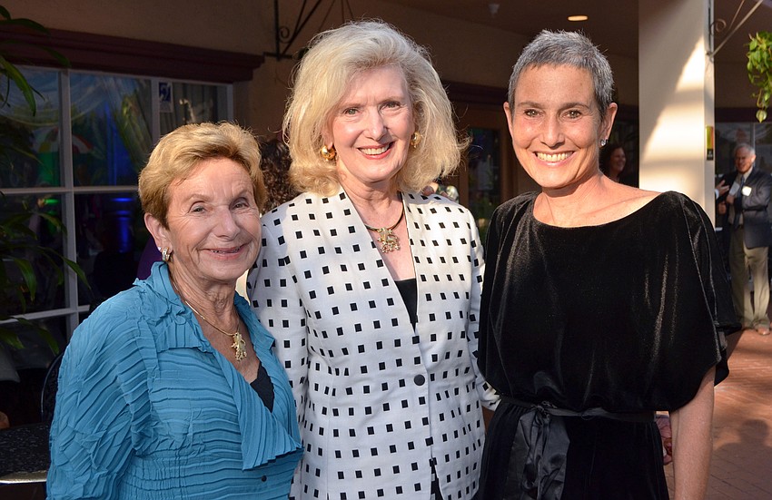Honoree Marilyn Shuman, Anne Virag and Nelle Miller