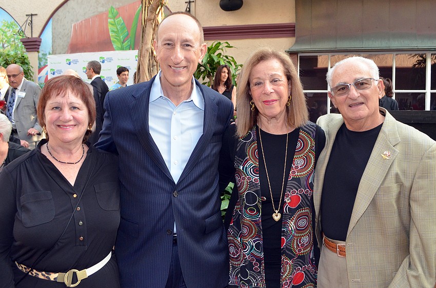 Janet and Bruce Udell with Dorothy and Alan Friedland