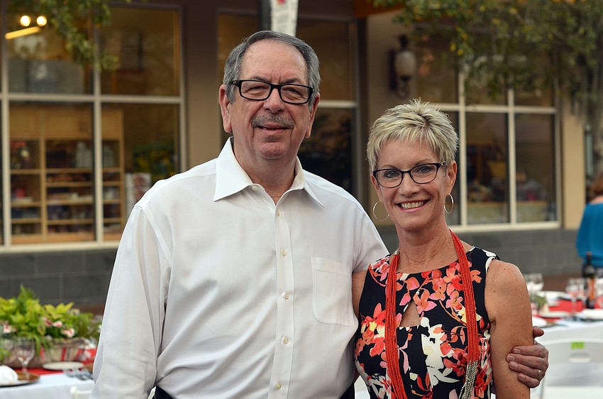 State Representative Ray Pilon and Cathy Rustin
