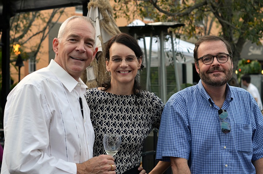 Brandon Snyder, Julie Swift and Doug Fitzgibbon