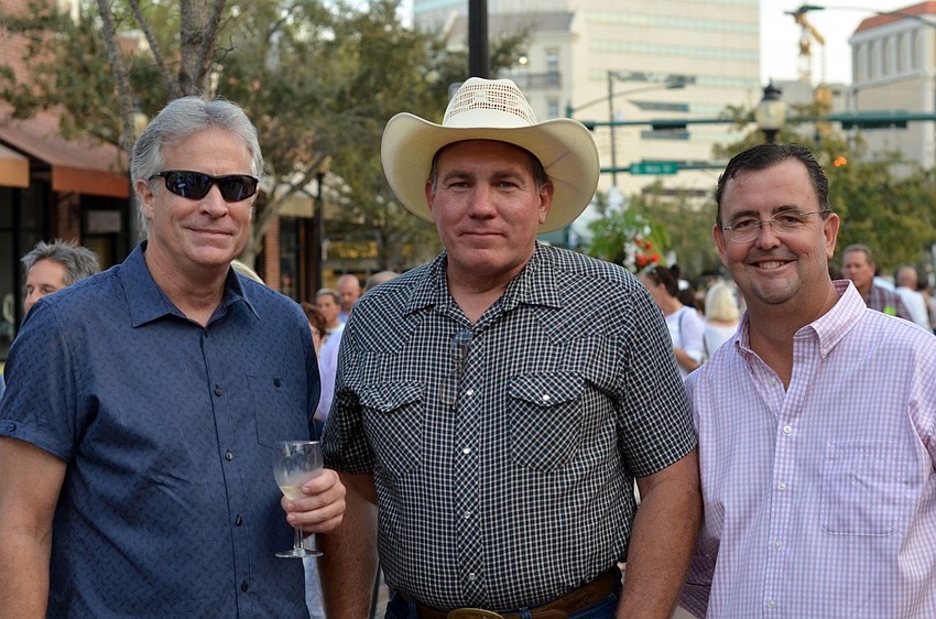 Wayne Boone, Scott Ferguson and Pat Askins