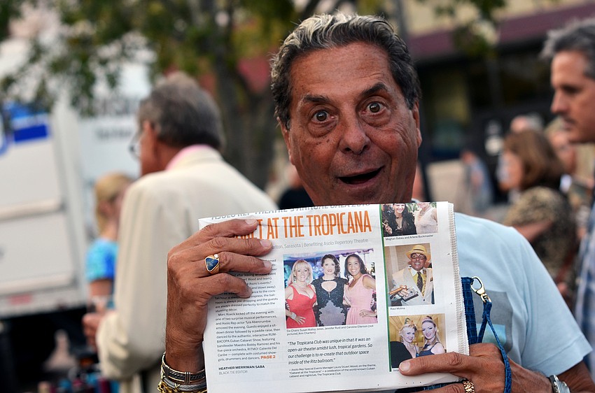 Raul Molina finds himself on the cover of last week's Black Tie.