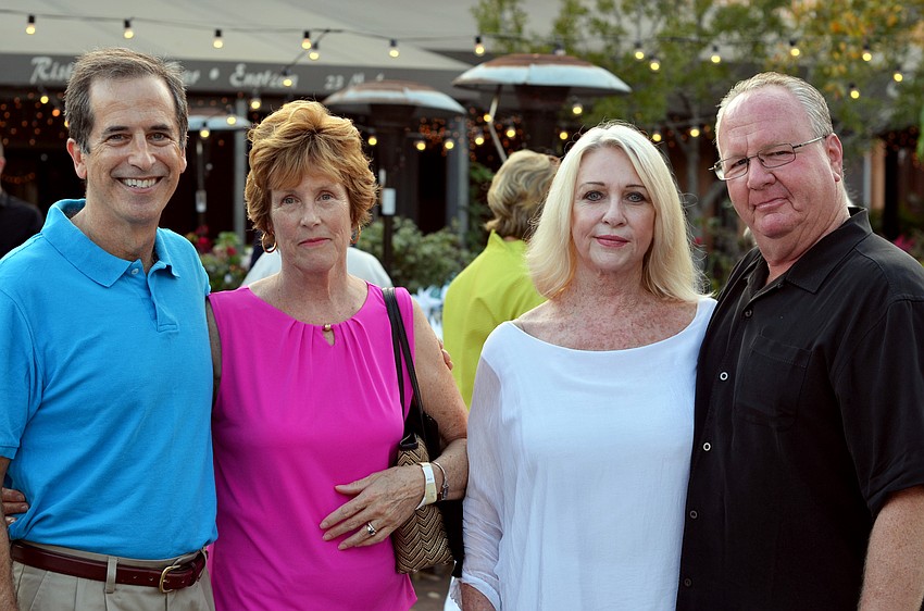 Larry and Nan Shapiro with Alana and Jeff Fine