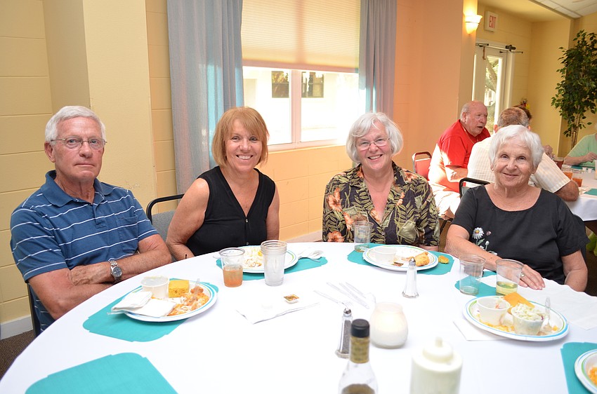 Larry and Judy McMillan, Connie Louise and Shirley Osterhout