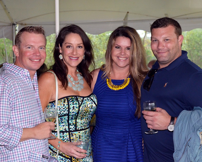 Roger and Kaley Miller with Leah and Jason Gilbert