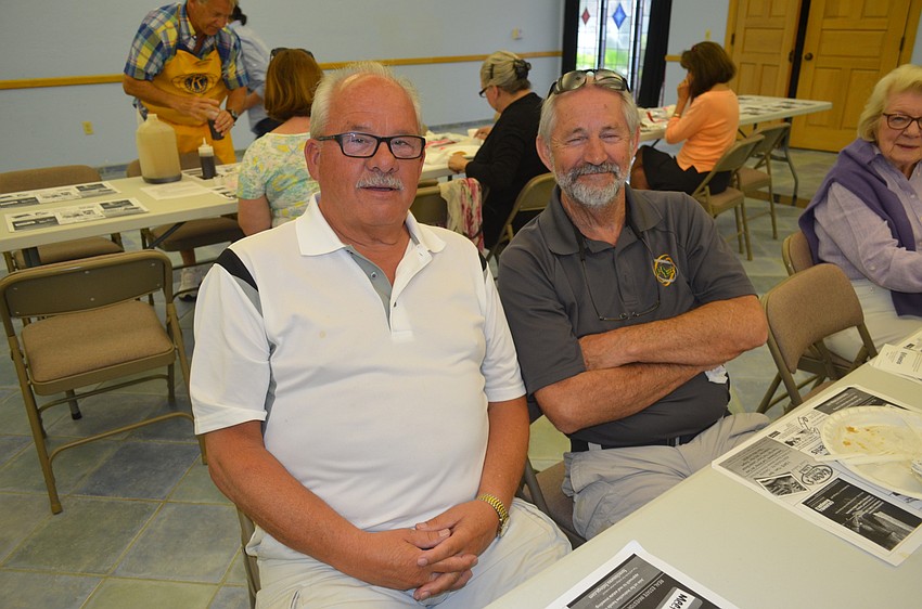 Dennis Whitcomb and Phil Badger