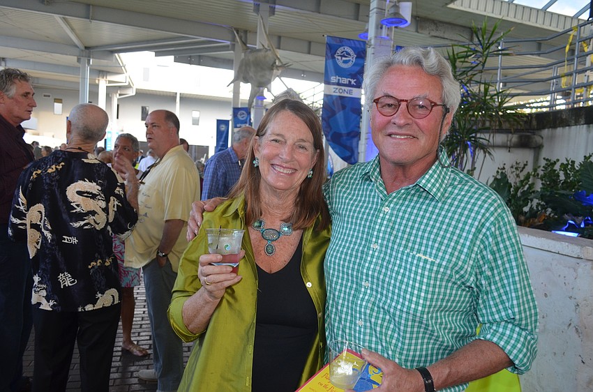 Trustee Jeanie Stevenson and husband, Bayne