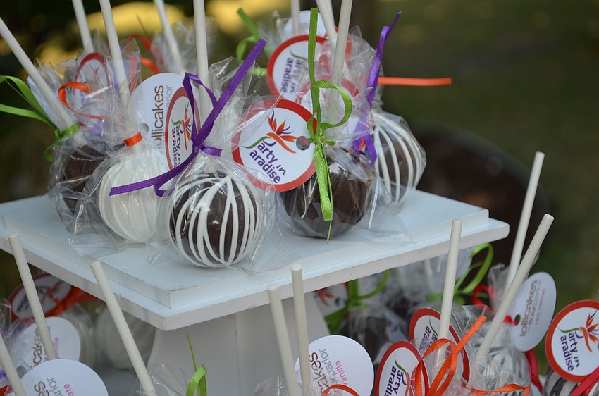 Guests grabbed Lollicakes as they left the party.