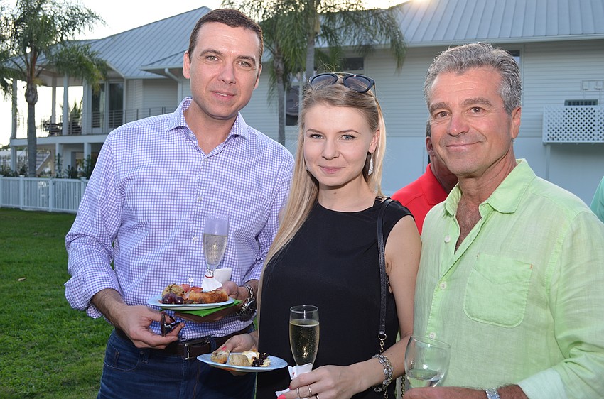 Peter Genersich, Ela Palomino and John Cutrone