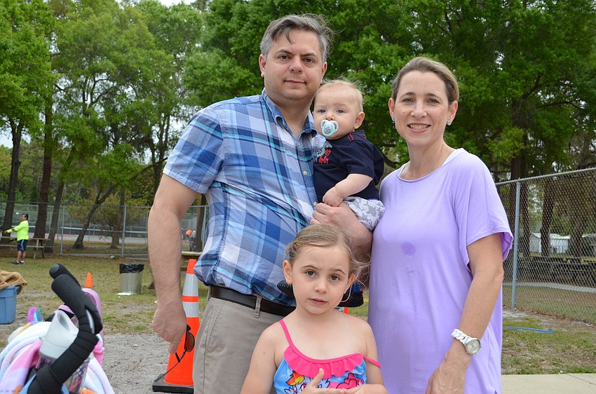 Dan, Elliott, Liza and Jill Friedman