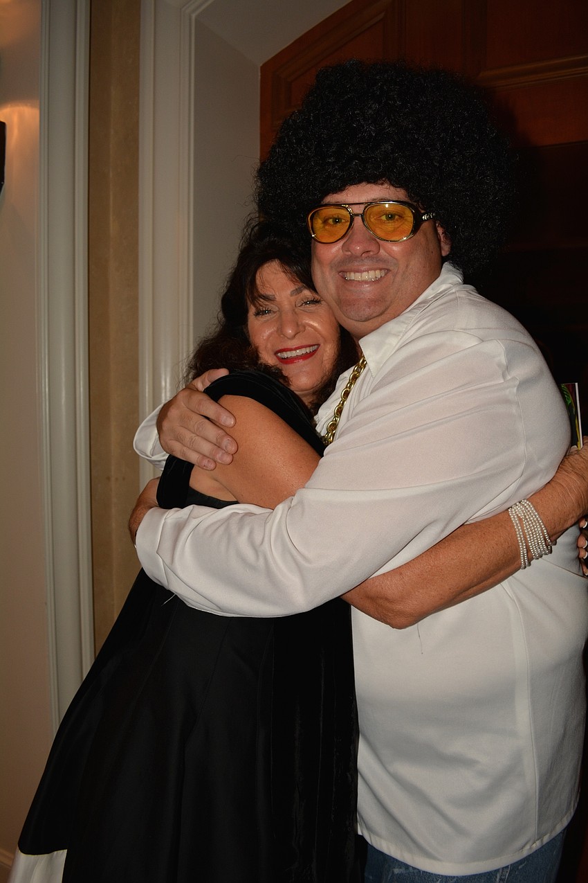 Marilyn Lane with Nick Drizos