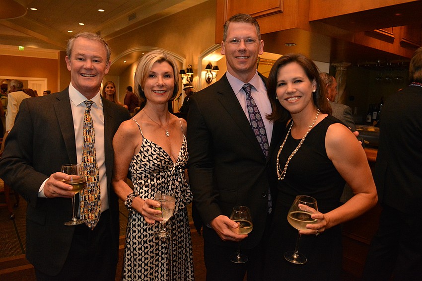 Dr. Bob and Sharon Hillstrom with Dr. Harry and Christy Wright