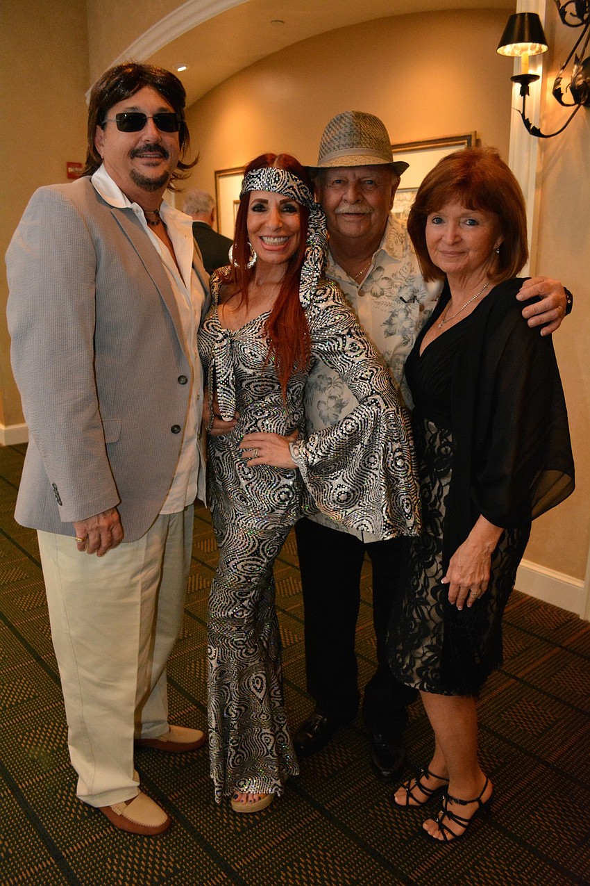 Paul and Jill Plotkin with Wayne and Mary Carr