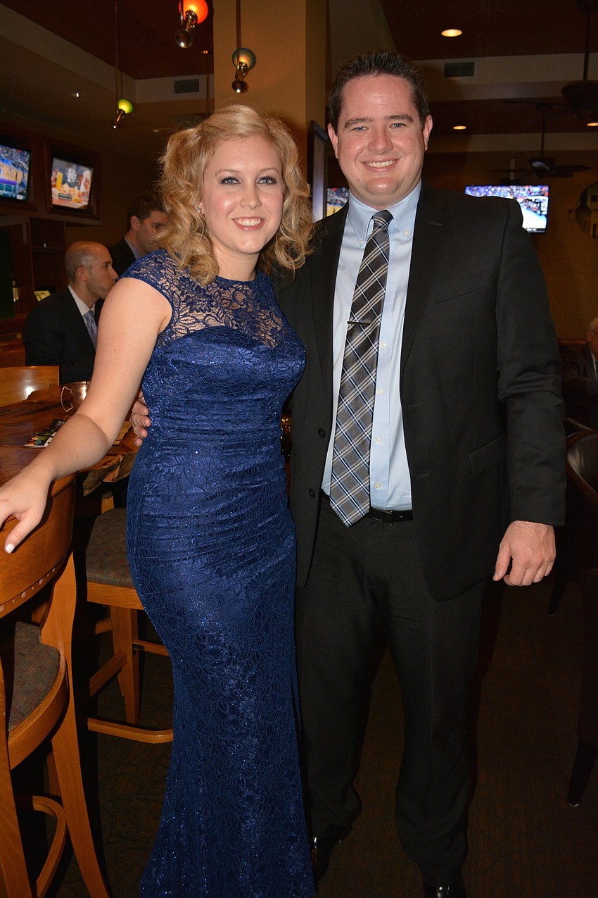 Brittany Geldmaker with Robert Wentzell