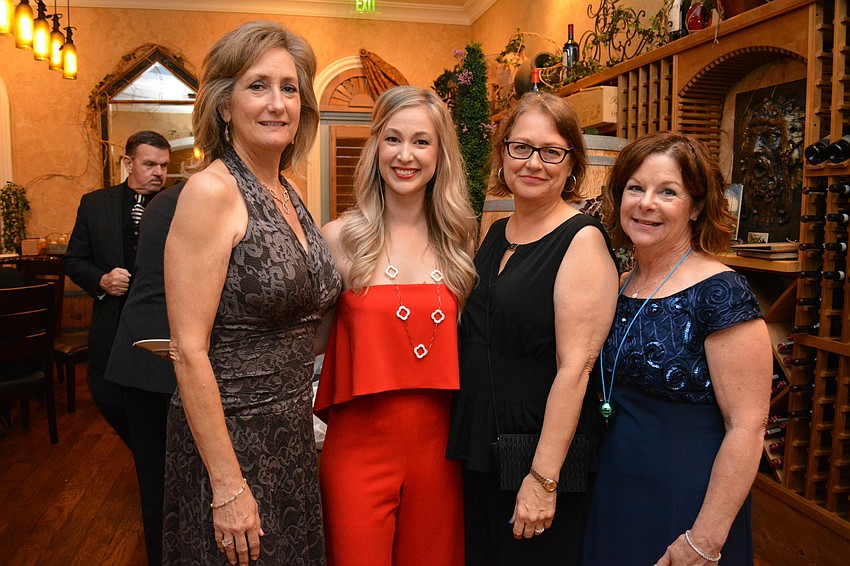 Leigh Simons, Amanda Tullidge, Julie Smith and Christine Fournier