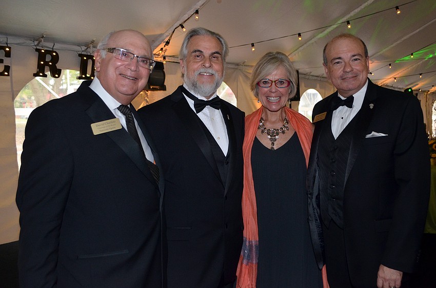 David Chaifetz, Maestro Victor DeRenzi, Roxie Jerde and Richard Russell