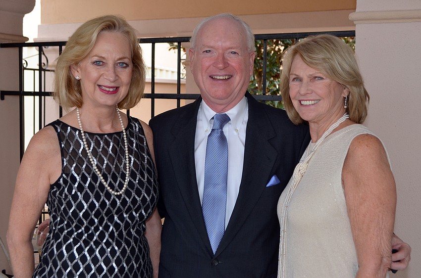 Suzanne and Peter Barry with Carol English