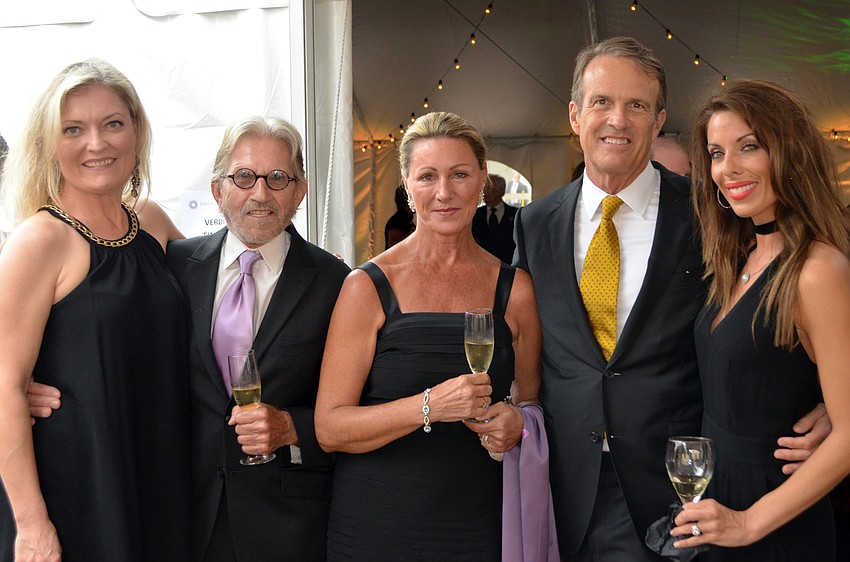 Sonia Gibson, Joe and Sally Fernandez, Charles Githler and Maria Agostino