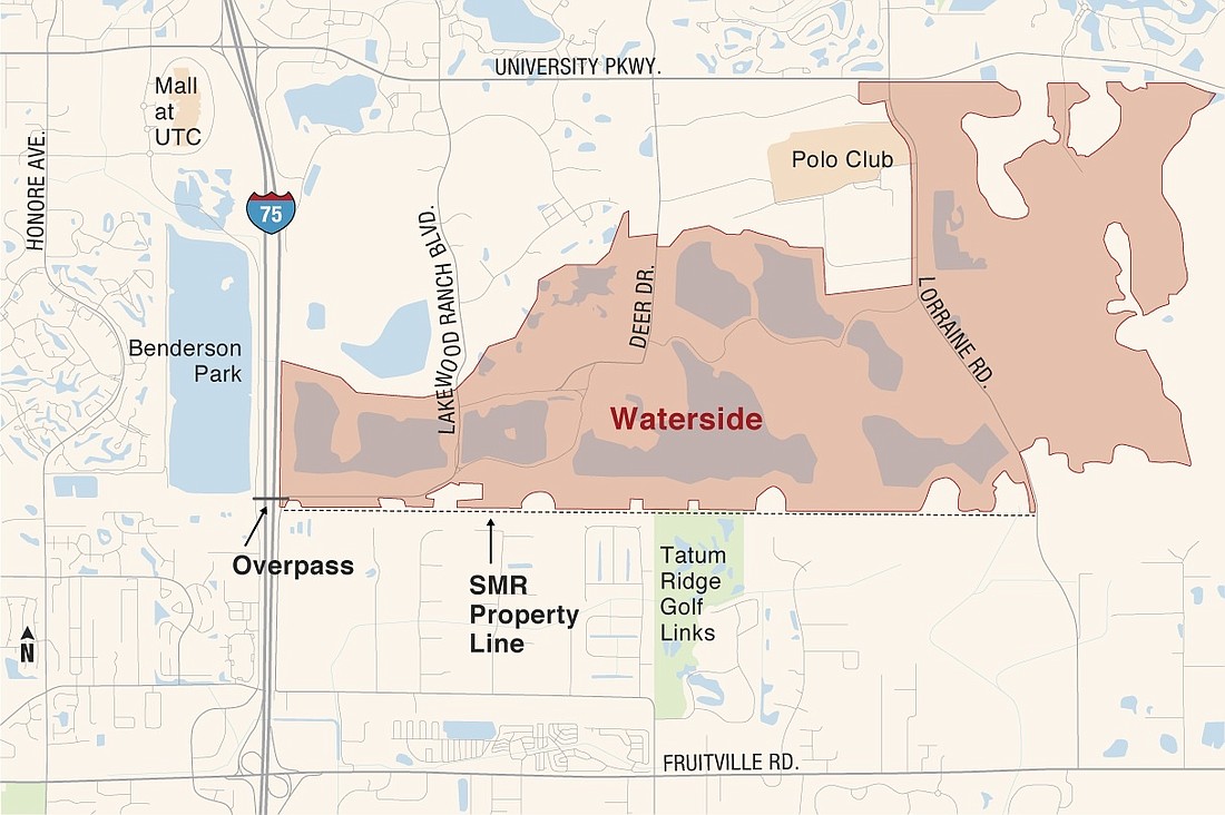 The Waterside project covers 5,500 acres.