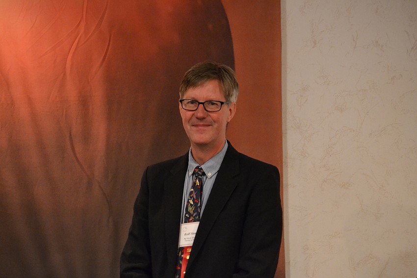 Rolf Hanson was the recipient of the Teacher of the Year award for Bay Haven School of Basics Plus and was one of the three finalists for the county award.