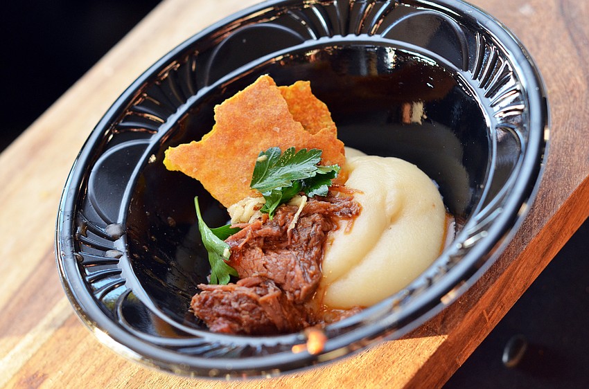 Short rib potato knishes — Chef Dianna MacPhee, Sophie's