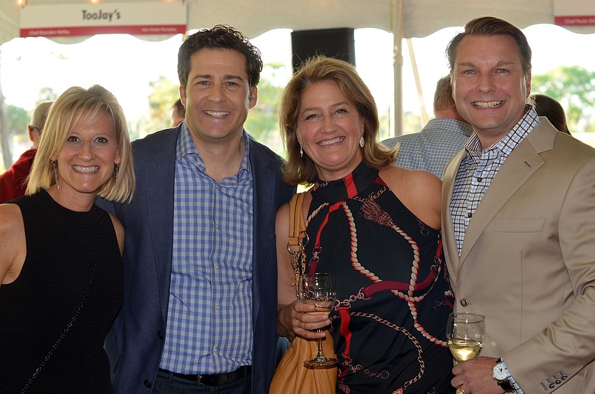 Lauren and Steven Fineman with Karen and Doug Constant