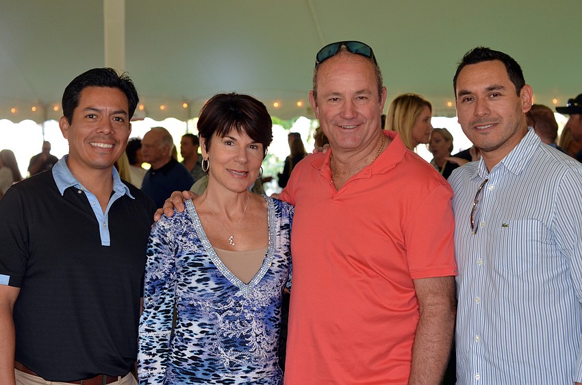 Mario Bringas, Mary and Steve Forristall and Jose Silva