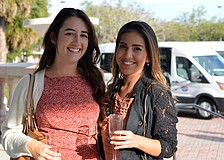 Molly Burns and Diana Morales