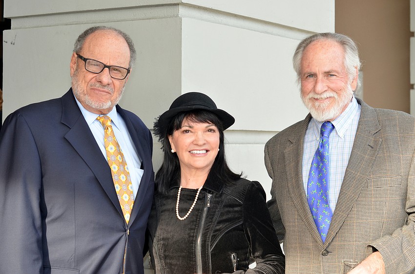 Joseph Volpe, Martha Harrison and Dick Johnson