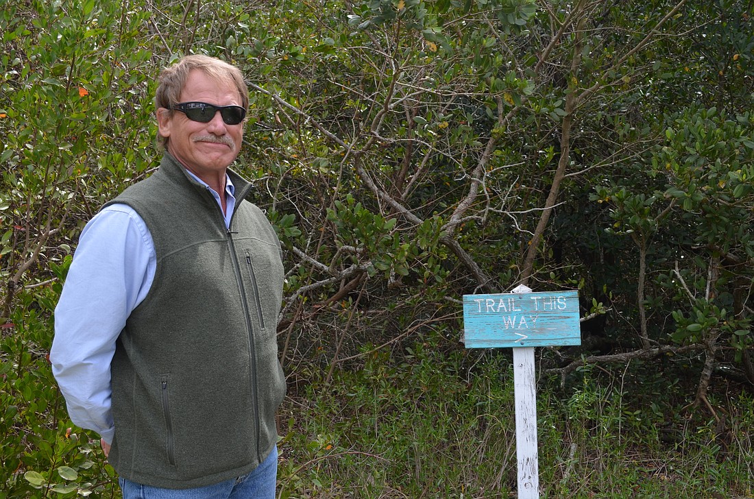 George Tatge, Sarasota Countyâ€™s manager of beaches, hopes a project connecting to ends of Ted Sperling Park brings more people into the area.
