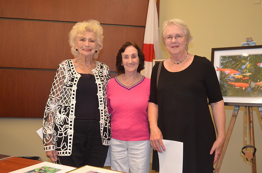 Bess Constantine, Jessica Russell and Irene Wyner