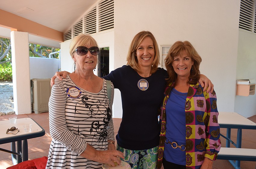 Margaret Chirgwin, Sherri Mills and Jeanie Carraway