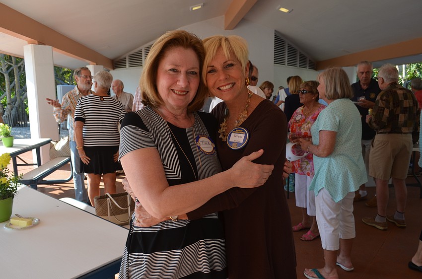 Tina Grubich and Teresa Simmons