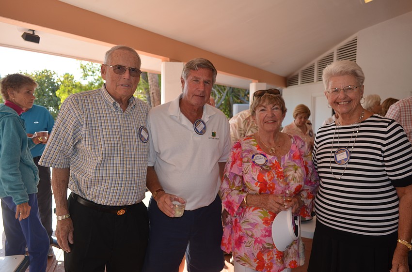 Bob Coyne, Andy and Karen Sawyer and Susan Coyne