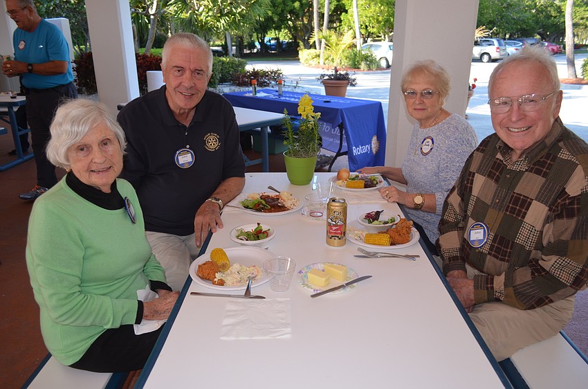 Lynda Brill, John and Dee Binney and John Brill