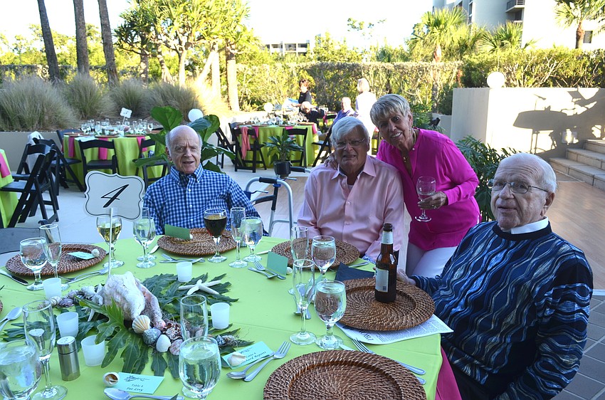 Bernie Chalfin, Richard Repetti and Betty and Howard Sokolsky