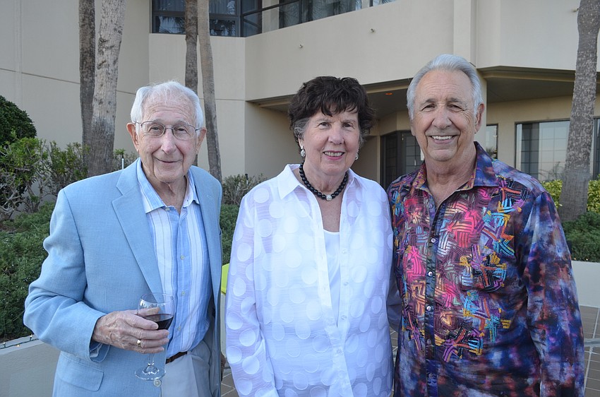 Norton and Patricia Baron with Jerry Feinstein