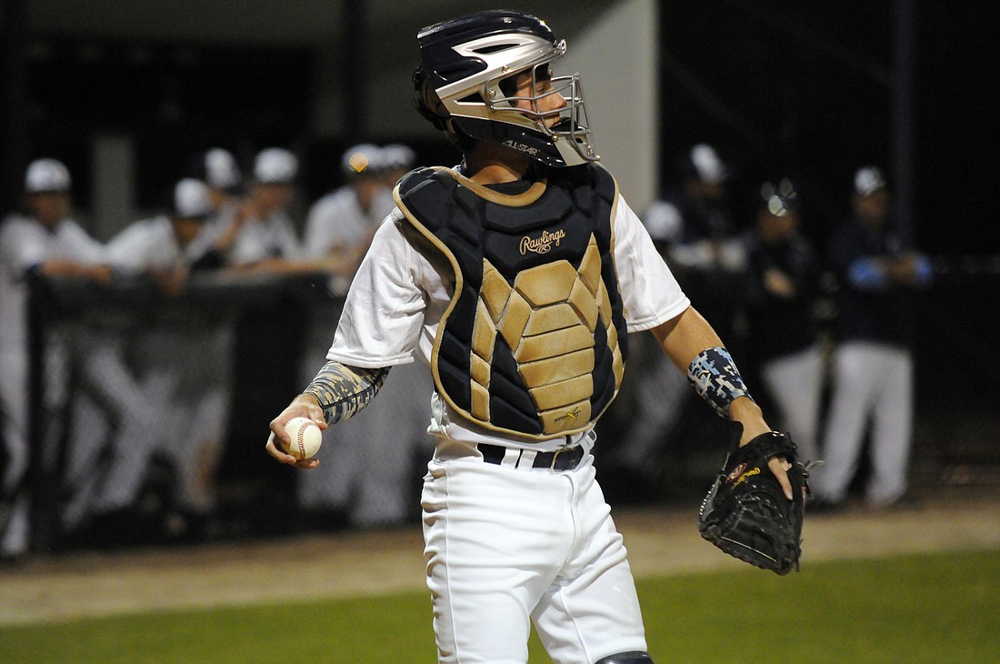 ODA catcher Parke Phillips went 2-for-4 in the Thunder's 6-2 victory versus St. Petersburg Catholic March 23.