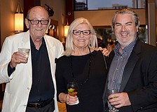 Ken and Doreen Lilley with Jason Truluck-Williams