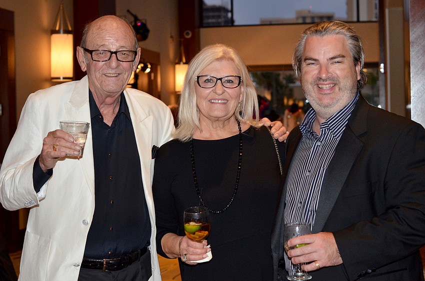 Ken and Doreen Lilley with Jason Truluck-Williams