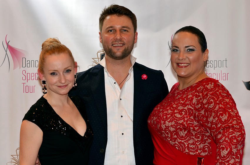 Anastassia and Aleksandr Bezborodov with Natalia Alejandro