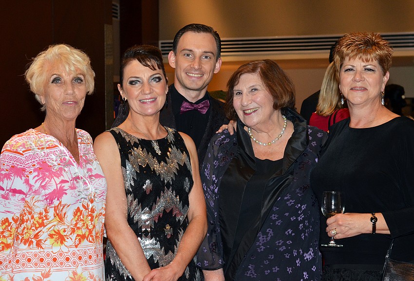 Dolores Jacksland, Julie Parkinson, Maks Lotoskyy, Judy Bronstein and Karen Weber