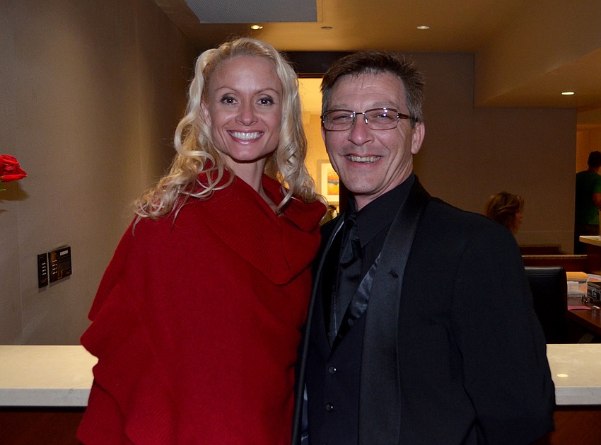 Sonia Ragan and Dwayne Biggs